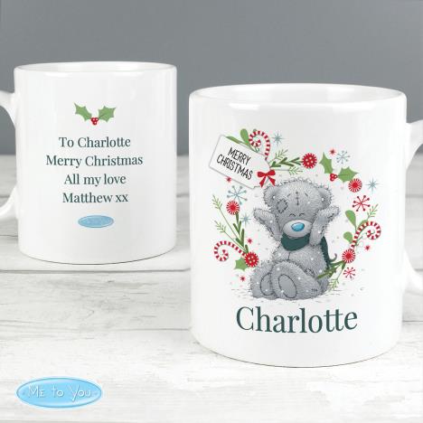 Personalised Me to You Bear Christmas Mug Extra Image 2